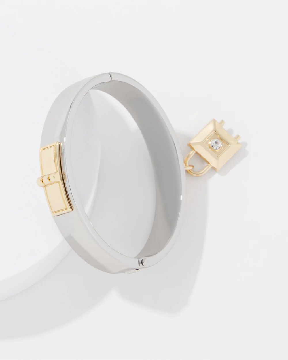 アクセサリー Vaultroom PADLOCK BANGLE Padlock Charm Hinge Bracelet | White House Black Market
